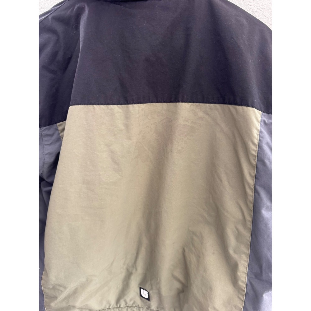 Burton Kids Snowboard Jacket Olive Green Colorblock Full Zip Size L 14-16 *read - Picture 7 of 10